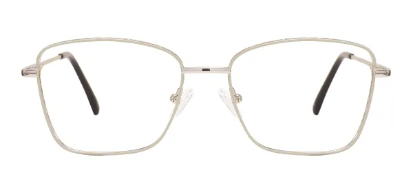 Metal Square Glasses (green)