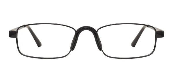 Small Classic Rectangle Glasses (Black)