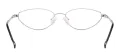 Retro Oval Metal Glasses