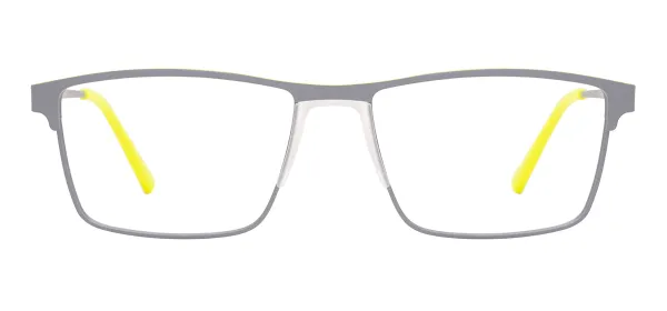 Classic Rectangle Eyewear (Gray)