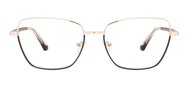 Stylish Metal Eyewear (Black)