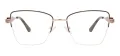 Metal Half Rim Eyewear
