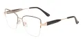 Metal Half Rim Eyewear