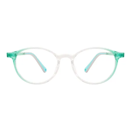 Children Oval Colorful Glasses 