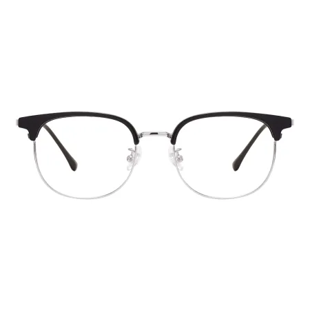 Trendy Round Browline Eyewear