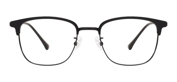 Fashion Eyebrow Square Spectacle (Black)