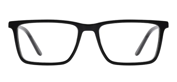 Classic Acetate Eyewear (Black)