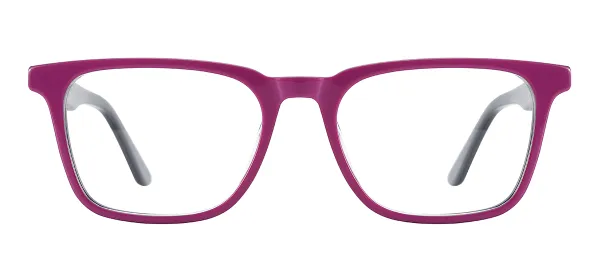 Acetate Rectangle Eyewear (Purple)
