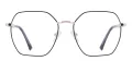 Fashion Geometric Clip on Glasses