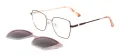 Rectangle Clip On Polarized Eyewear