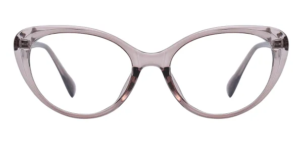 TR90 Retro Cat Eye Spectacles (Brown)