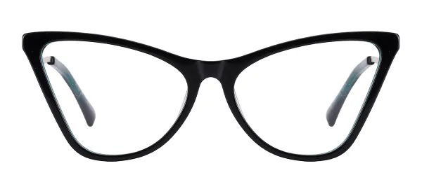Women Cat Eye Acetate Glasses (green)