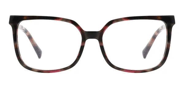 Acetate Rectangular Eyeglasses (Tortoise)