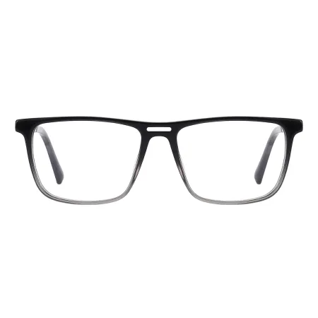 Double Bridge Rectangular Acetate Eyewear