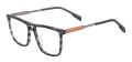 Double Bridge Square Acetate Eyeglasses