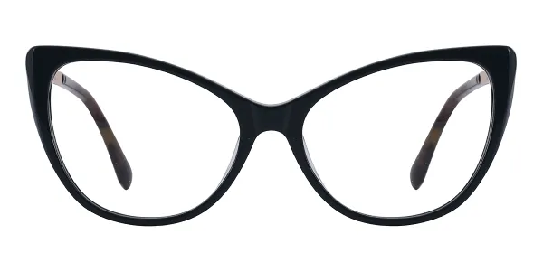 Retro Cat Eye Acetate Glasses (green)