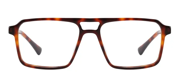 Vintage Pilot Eyeglasses (Tortoise)