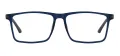 Lightweight TR90 Rectangular Eyeglasses
