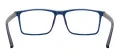 Lightweight TR90 Rectangular Eyeglasses