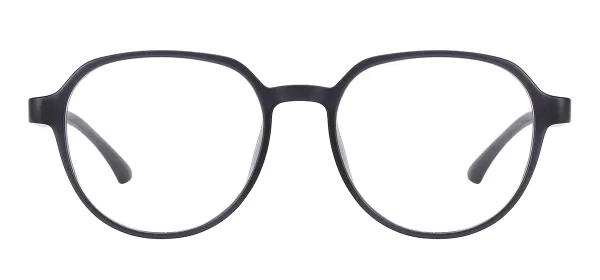 TR90 Round Eyeglasses (Gray)