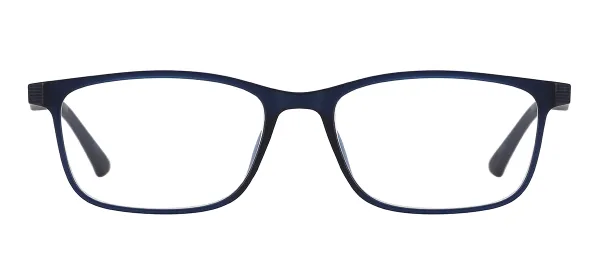 TR90 Sports Rectangular Eyeglasses (Blue)