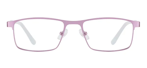 Small Metal Rectangle Glasses (Purple)