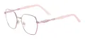 Metal Geometric Eyeglasses