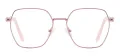 Metal Geometric Eyeglasses