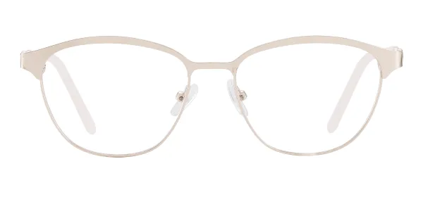 Small Round Metal Eyewear (Gold)