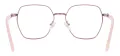Metal Geometric Eyeglasses