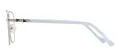 Women Metal Square Eyeglasses