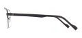 Double Bridge Vintage Square Glasses