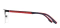 Classic Half Rim Rectangular Glasses