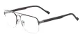 Double Bridge Vintage Square Glasses