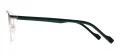 Oval Metal Half Rim Glasses