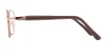 Small Square Metal Eyeglasses
