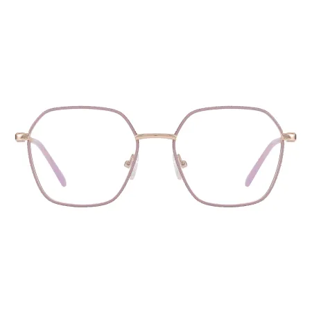 Trendy Metal Geometric Glasses