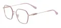 Trendy Metal Geometric Glasses