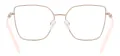 Fashion Square Metal Glasses