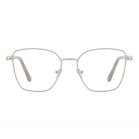 Luxury Bling Metal Geometric Glasses