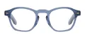 Vintage Clear Oval Acetate Glasses
