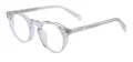 Retro Clear Round Acetate Eyewear