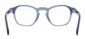 Vintage Clear Oval Acetate Glasses