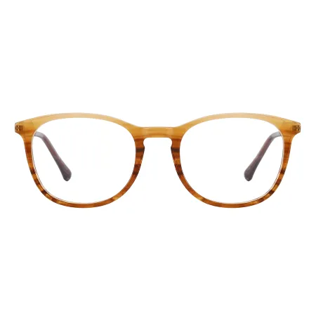 Adult Oval Acetate Eyeglasses