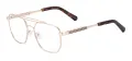 Fashion Double Bridge Metal Glasses
