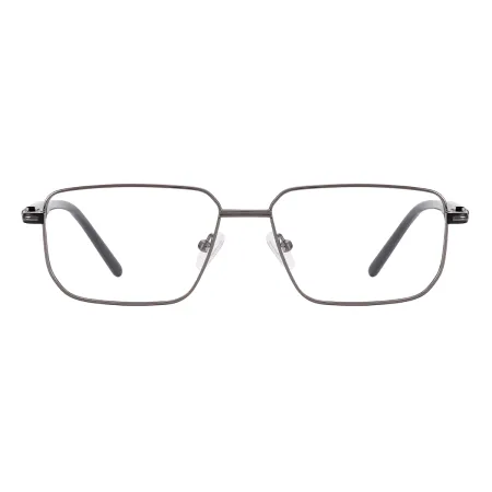 Classic Rectangular Metal Eyewear