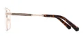 Fashion Double Bridge Metal Glasses
