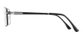 Classic Rectangular Metal Eyewear