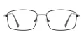 Classic Rectangular Metal Eyewear