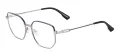 Trendy Geometric Metal Eyeglasses